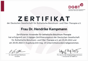 DGBT Botox Kurs